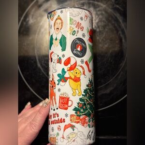 Christmas classic movie tumbler